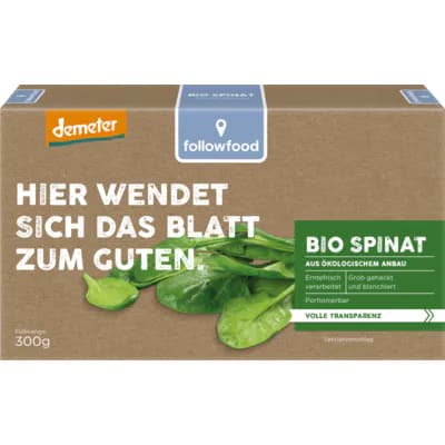 Bio Blattspinat