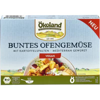 Bio Buntes Ofengemüse