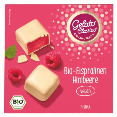 Bio Eispralinen Himbeere