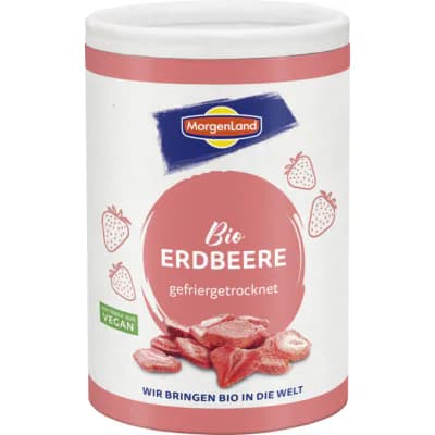 Erdbeeren gefriergetrocknet