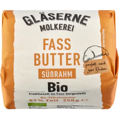 Bio Fassbutter, Süßrahm