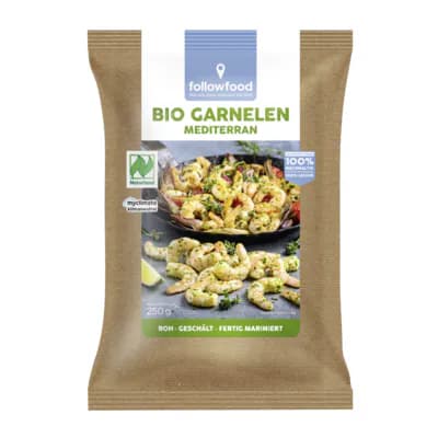 Bio Garnelen Mediterran