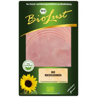 Bio Kochschinken geschnitten