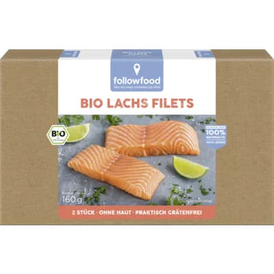 Bio Lachsfilets