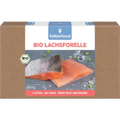 Bio Lachsforellen Filets