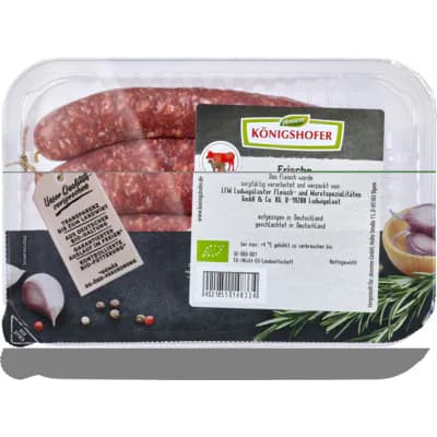 Bio Lammbratwurst, (R)
