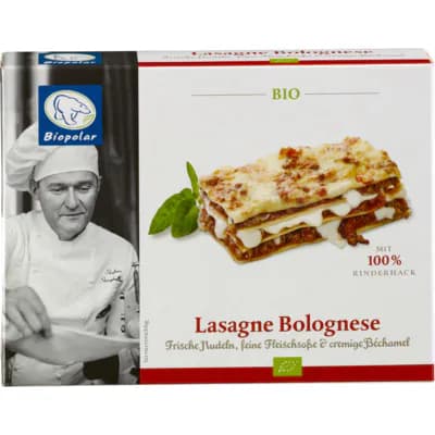 Bio Lasagne Bolognese