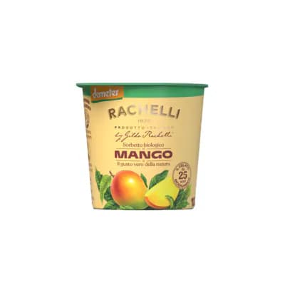 Bio Mangosorbet-Eis