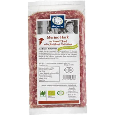 Bio Merino Lammhackfleisch