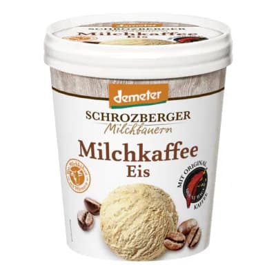 Bio Milchkaffee Eis
