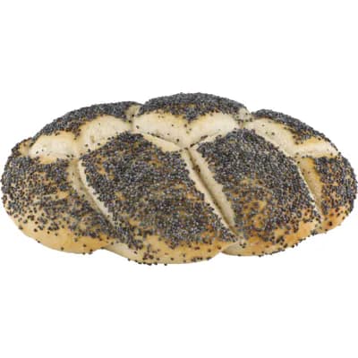 Bio Mohnzöpfchen, gebacken