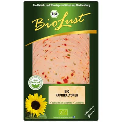 Paprikalyoner geschnitten