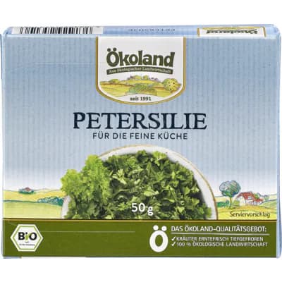 Bio Petersilie feingehackt
