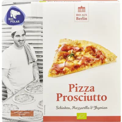 Bio Pizza Prosciutto