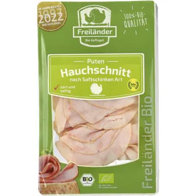 Bio Puten-Aufschnitt hauchfein