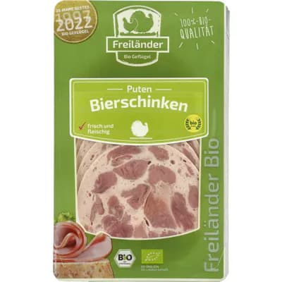 Bio Puten-Bierschinken