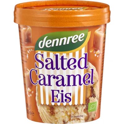 Bio Salted Caramel-Eis