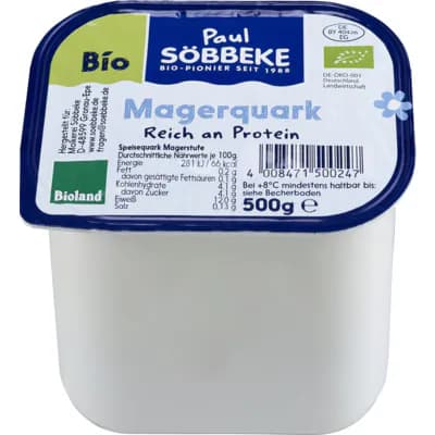 Bio Speisequark Magerstufe