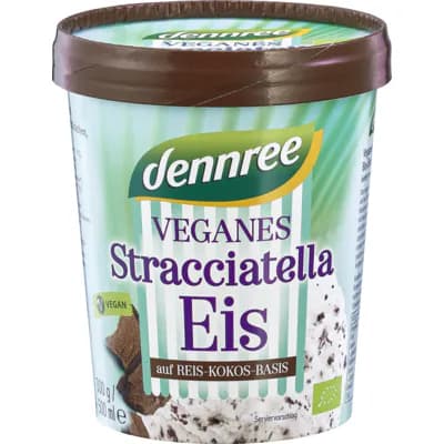 Bio Stracciatella Eis vegan