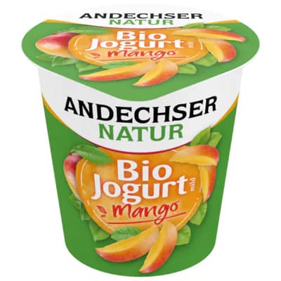 Bio Fruchtjogurt Mango, gerührt - ohne Aromen