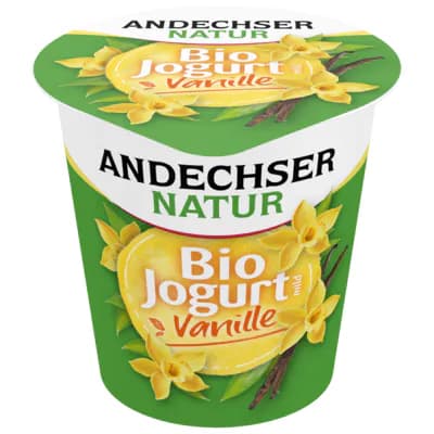 Bio Fruchtjogurt Vanille, gerührt - ohne Aromen