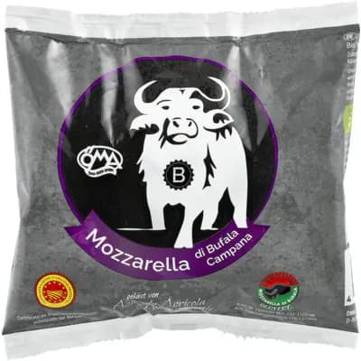 Bio Mozzarella di Bufala Campana D.O.P, Büffelmozzarella (125 g), mind. 52%