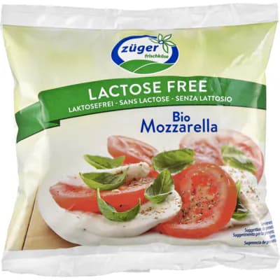 Bio Mozzarella laktosefrei, mind. 45%